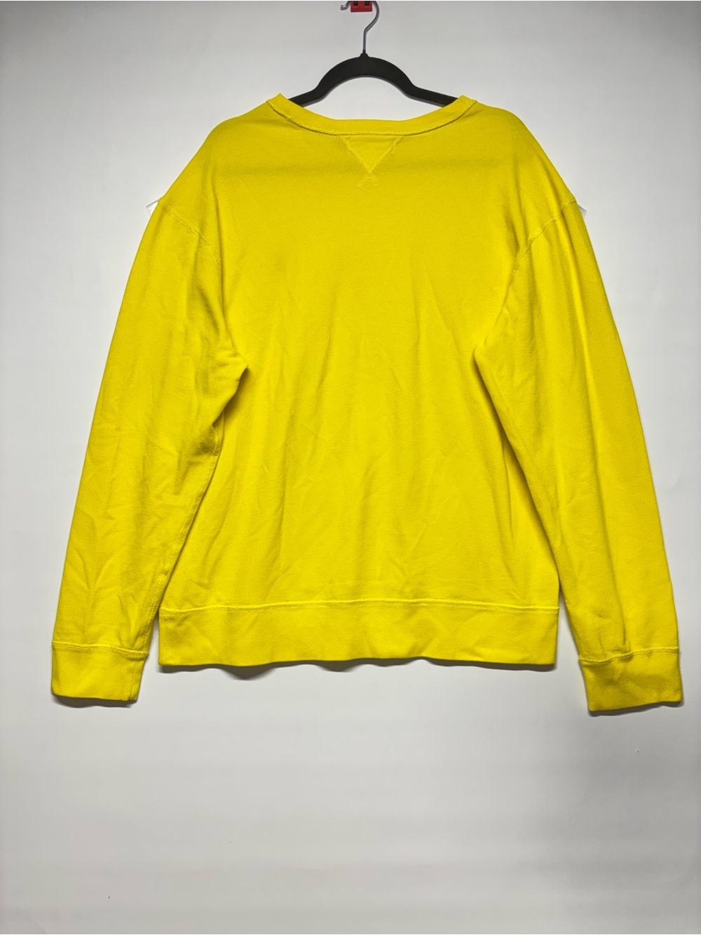 ✨Polo by Ralph Lauren Men’s Yellow Crewneck Sweatshirt Size XL - Picture 6 of 15
